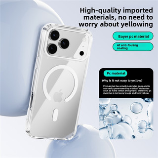 Ốp điện thoại kinh doanh từ tính mạnh hình tròn đầy màu sắc cổ điển cho iPhone 17 16 15 14 13 Pro Max