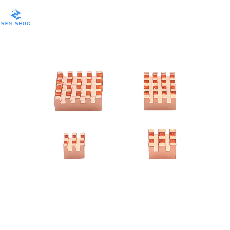 Raspberry Pie Bộ tản nhiệt đồng 4B / 3B thế hệ thứ 4 Bộ nhớ Chip CPU ...