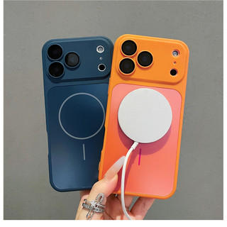 Doanh nghiệp từ tính cao cấp có vỏ bảo vệ ống kính tích hợp cho iPhone 17 16 15 14 13 11 Pro Max