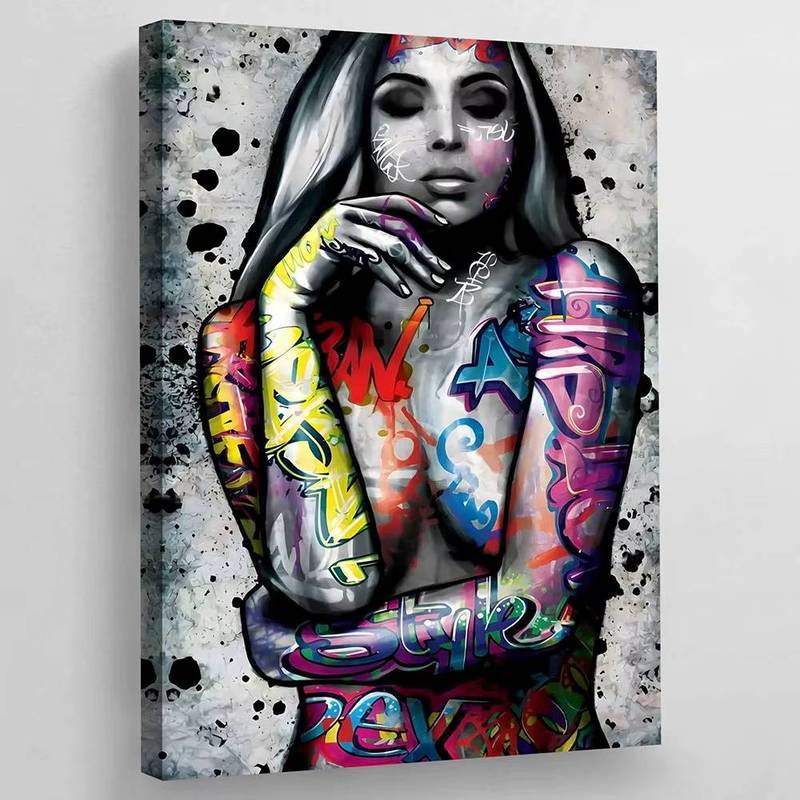 Nghệ thuật đường phố, Nghệ thuật treo tường Graffiti, Tranh vải, Áp phích và bản in, Tranh phòng ngủ, Trang trí nội thất