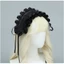 Băng Đô JVSUB Gothic, Mũ Đội Đầu Cosplay Ruy Băng Gothic, Có Kẹp Tóc Trái Tim Tình Yêu Ren Xù Mũ Phụ Kiện Tóc