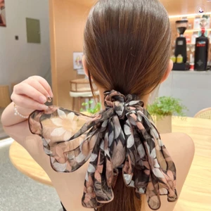 Dây buộc tóc Fairy Mesh Scrunchies - Nhẫn tóc co giãn lớn dành cho bé gái tạo kiểu