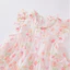 ✿ Bé Gái Hoa Lông Tơ Tay Tầng Đầm Màu Nước Hoa Tulip In Mùa Hè Cotton Thoáng Khí Trang Phục