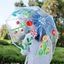 Ô dù vẽ tranh trong suốt cho trẻ em DIY Art Craft Dự án thủ công sáng tạo