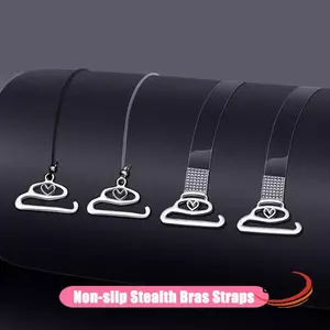 Áo ngực DWEL Dây đeo Phụ kiện đồ lót Đồ lót có thể điều chỉnh trong suốt Dây đeo áo ngực