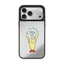 Từ Tính Người Nhỏ Cầm Gương Dâu Cứng Ốp Lưng Điện Thoại IPhone 15 14 13 12 11 17 Pro Max 17 Air 16 Plus Vỏ Chống Sốc