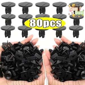Kẹp dây buộc viền nội thất ô tô - Bộ giữ nắp vòm bánh xe ô tô - dành cho Peugeot, Citroen - Tấm bảo vệ bình nước Khóa cố định - Đinh tán đẩy cản / Giao hàng miễn phí