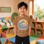 Áo thun bé trai cute hình sóng biển mềm mại Cho bé 2-12 tuổi