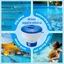 Phao clo bể bơi FEDAOG, Bộ phân phối nổi bể bơi ABS thiết kế nổi, bền bỉ 7 Inch có thể điều chỉnh lưu lượng lỗ thông hơi bể bơi