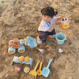 Đồ chơi đi biển mùa hè YOLOGO, Quà tặng sinh nhật Bắc Âu Đồ chơi đi biển cho trẻ em, Máy ủi kem Dụng cụ chơi nước cát cho trẻ em chơi ngoài trời