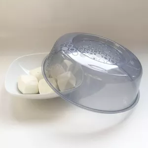 Toàn Bộ Cửa Hàng Rau Nóng Thần Hộ Gia Đình Tươi Giữ Đĩa Vỏ Lò Vi Sóng Vỏ Chống Bắn Nhiệt Độ Cao