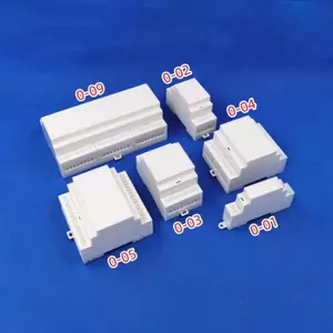 Ziyulinyuk Din Rail Enclosure Vỏ Nhựa Cho Hộp Phân Phối Điện Tử Vỏ Điện Tử Ổ Cắm Bao Viền VN