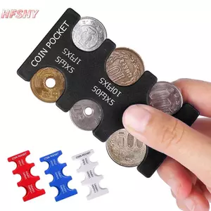 HFSHY Đồng Xu Bộ Sưu Tập Ví Người Tổ Chức Giá Đỡ Cho Ô Tô Đồng Xu Đổi Giá Đỡ Mini Nhật Bản Đồng Xu Hộp Đựng Nhựa VN