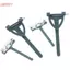 HFSHY 10 Cái DIY Nghệ Thuật Cây Hoa Thổ Cẩm Giá Đỡ Kẹp Cố Định Hình Chữ T Tam Giác Pin Chất Liệu Cưới Trang Sức Làm Đồ Dùng Phụ Kiện VN