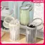 JASMINE Lưới Kép Cọ Trang Điểm Túi Bảo Quản Bàn Chải Di Động Hộp Đựng Bàn Chải Dung Tích Lớn Đơn Giản Buet Giá Đỡ Du Lịch Đứng Lên Túi JASMINE