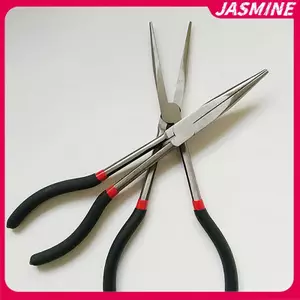 Kìm câu cá đa năng JASMINE Đường cong Tay cầm dài thẳng Kẹp thép Carbon JASMINE