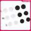 JASMINE 6 Cặp / 2 * (S + M + L) Miếng đệm tai bằng cao su silicon Tai nghe nhét tai đa năng Tai nghe nhét tai thay thế Tai nghe nhét tai Đệm JASMINE