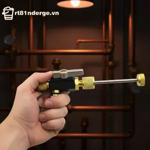 GE 1 4 Inch Van Core Remover Với Van Kép Kính Quan Sát Chuyên Nghiệp Cho AC Và HVAC Line Tool VN