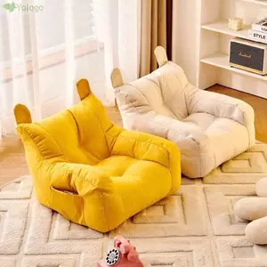 Ghế Sofa Nhỏ YOLOGO, Thoải Mái Với Túi Bảo Quản Ghế Sofa Gấu Trẻ Em, Sofa Cotton Mềm Mại Công Thái Học Dễ Thương Cho Trẻ Em Cho Bé Trai Và Bé Gái