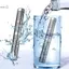 Nước kiềm Sti Thép không gỉ PH Alkalizer Máy lọc nước ion hóa Bộ lọc tự nhiên Tăng mức độ PH Giảm ORP