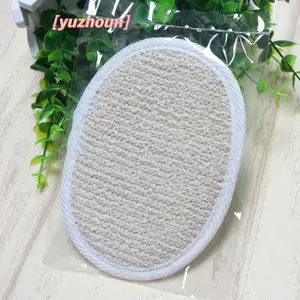 1 Tự Nhiên Luffa Bọt Biển Mặt Tắm Toàn Thân Spa Tẩy Tế Bào Chết Chà Miếng Lót