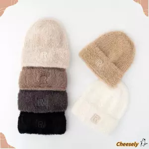 Mũ dệt kim CHEESELY, Làm dày Giữ ấm Mũ Bonnet, Chống gió Lạnh Bảo vệ tai thanh lịch Thể thao ngoài trời