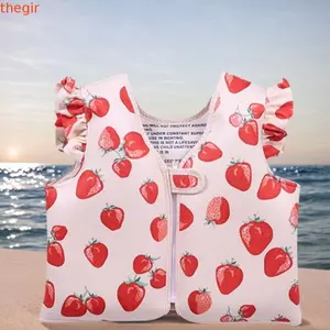 THEGIRL8B Trẻ Em Phao Áo Vest, Không Rơi Áo Bơi Ổn Định Cho Bé, Vòng Tay Bơi Chống Chui Đầu Hoạt Hình Có Thể Điều Chỉnh Nổi Áo Bơi Thể Thao