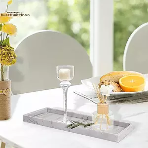 TRTR Silicone Hương Liệu Khay Phòng Tắm Vanity Lưu Trữ Đá Cẩm Thạch Bảo Quản Silicone Trang Trí VN