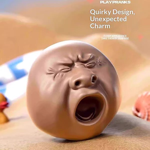 Đồ chơi giảm căng thẳng mặt Yawn ngộ nghĩnh cho bàn làm việc vui nhộn và chơi khăm