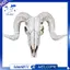 Nhựa Đầu Cừu Đầu Lâu Đầu Treo Tường 3D Động Vật Longhorn Điêu Khắc Các Bức Tượng Thủ Công Sừng Trang Trí Nhà Đồ Trang Trí