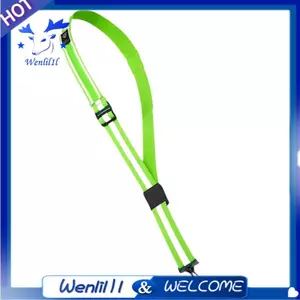 Đai phản quang LED Sash Đai an toàn ban đêm có tầm nhìn cao, có thể sạc lại Đèn chạy bộ có thể điều chỉnh Dây đeo Vest