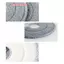 Đầu lau nhà tròn 25cm Vải xoay để làm sạch sàn Tấm lót thay thế nhà Phụ kiện đa năng Khăn xoay 360