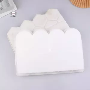 Mayst Vườn Edging Hàng rào Khuôn bê tông Có thể tái sử dụng DIY Garden Bri Khuôn cho ao cá Bayard Sân trang trí sân vườn {VN}