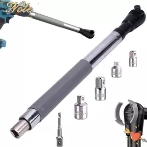 Cờ lê Ratchet điện NOTE1, Cờ lê mở rộng đa năng 1 / 2 Bộ chuyển đổi, Thiết kế mỏng chất lượng cao Nâng cấp Công cụ sửa chữa mở rộng cờ lê tác động tự động / thủ công