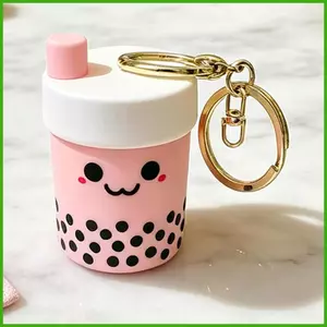 Bong Bóng Trà Quyến Rũ Dễ Thương Mini Bong Bóng Trà Đồ Chơi Có Ống Hút Ba Lô Móc Khóa Đồ Chơi Cho Trẻ Em Gia Đình Bạn Bè Ví wipqsvn