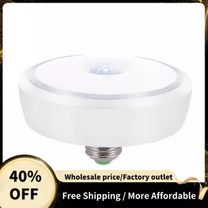 Bóng đèn cảm biến chuyển động 15W - Bóng đèn Led kích hoạt chuyển động siêu sáng với cảm biến hồng ngoại PIR chuyển động