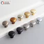 Một Lỗ Tròn Xoắn Hợp Kim Kẽm Chắc Chắn Dày Ánh Sáng Sang Trọng Một Hạt Tay Cầm Tủ Quần Áo Ngăn Kéo Tủ Cửa Tủ Tay Cầm Nhỏ