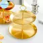 Khay đựng bánh inox 2 / 3 lớp Pufangbliss, Bánh, Đĩa ốc sên, Sinh nhật, Tiệc cưới Món tráng miệng, Bàn trưng bày món tráng miệng VN