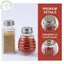 Bình gia vị thủy tinh PUSKY có nắp Bộ chai muối và tiêu 2 chiếc Hộp đựng gia vị mặt bàn nhà bếp để nấu ăn tại nhà VN