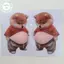PUSKY 1 / 5 Cái 3D Chó Con Dễ Thương Stier Bóp Shiba Inu Stier Tủ Lạnh Trang Trí Tường Silicon Tự Dính Stier VN