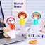 XUAN Mùa Hè Di Động Tay Bấm Quạt Mini Kem Bánh Quy Đồ Chơi Trẻ Em Thiết Kế Dễ Thương Cho Dã Ngoại Ngoài Trời Trường Sử Dụng VN
