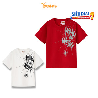 Áo thun Spider-man ngắn tay bé trai Rabity 500.062