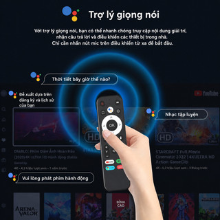 Android tv box tv box 8k tv box android smart tv box ai tv box media box, hỗ trợ 8K Ultra HD Android 14.2 kèm remote hồn