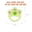 Đồ chơi xúc xắc, lục lạc 7 món cầm tay vui nhộn Guty Kids thiết kế góc cạnh bo tròn an toàn