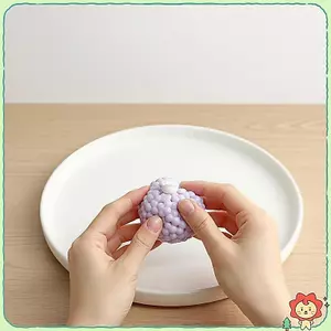 Shapeable Ice Skin Sand Balls Âm thanh nhăn nheo Đồ chơi Fidget mềm có thể bóp được dành cho trẻ em Người lớn Căng thẳng Lo âu Giảm căng thẳng Văn phòng Sử dụng tại nhà