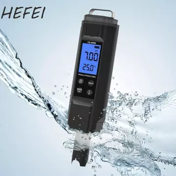 Bút thử nước gia đình HEFEI, Màn hình kỹ thuật số LCD Máy đo chất lượng nước 5 trong 1, Bút thử đa chức năng chống nước Máy đo PH kỹ thuật số có độ chính xác cao Bệnh viện