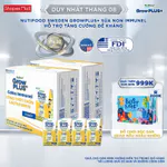 Combo 2 Thùng 24 hộp Sữa Bột Pha Sẵn Nutifood Sweden GrowPLUS+ Sữa Non Immunel hộp 110 ml (Bao bì tuỳ lô hàng) — ảnh 1