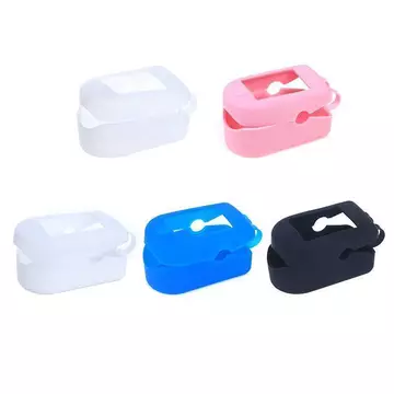 [Permanenty] Túi lưu trữ silicon Kẹp ngón tay Hộp bảo vệ máy đo oxy y tế Giá đỡ bảo vệ xung ngón tay Áo ngực bảo vệ