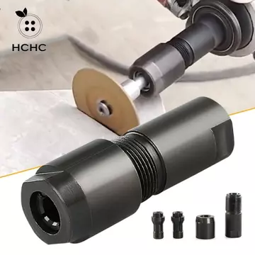 Máy mài góc HCHC Bộ chuyển đổi sửa đổi, Máy mài góc bằng thép Carbon cao sang máy mài thẳng Bộ chuyển đổi sửa đổi, Máy cắt mài ren 3 / 6mm M10 màu đen chắc chắn Máy mài góc loại 100