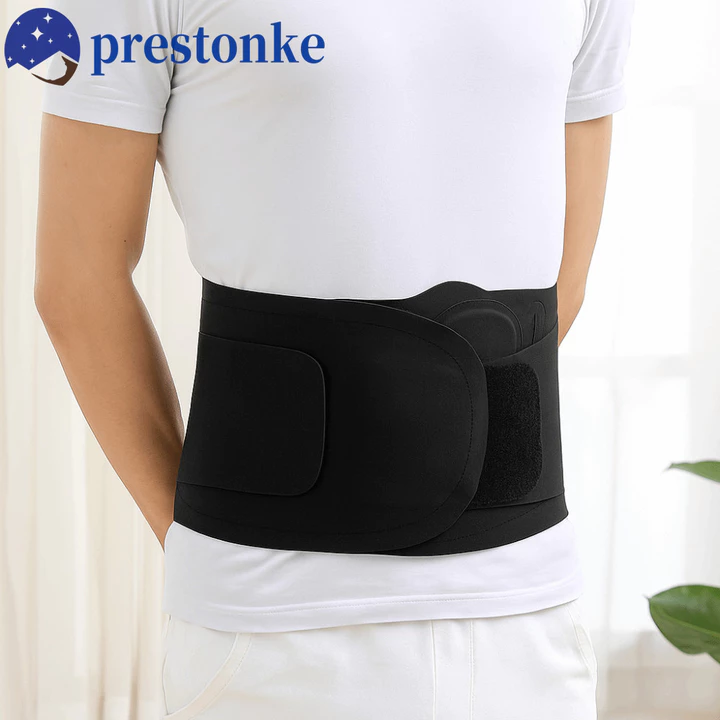 Đai thắt lưng thể thao PRESTONKE, Đai thắt lưng thể thao siêu mỏng 2 hỗ trợ linh hoạt Đai thắt lưng, Tấm thắt lưng thoáng khí Hỗ trợ thắt lưng 3D Hỗ trợ thắt lưng Hỗ trợ sâu